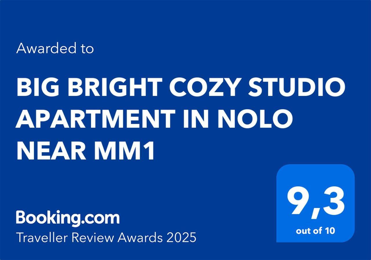 Big Bright Cozy Studio Apartment In Nolo Near Mm1 ميلان المظهر الخارجي الصورة